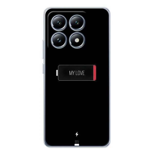 Чохол з принтом «Love battery» для Xiaomi 14T
