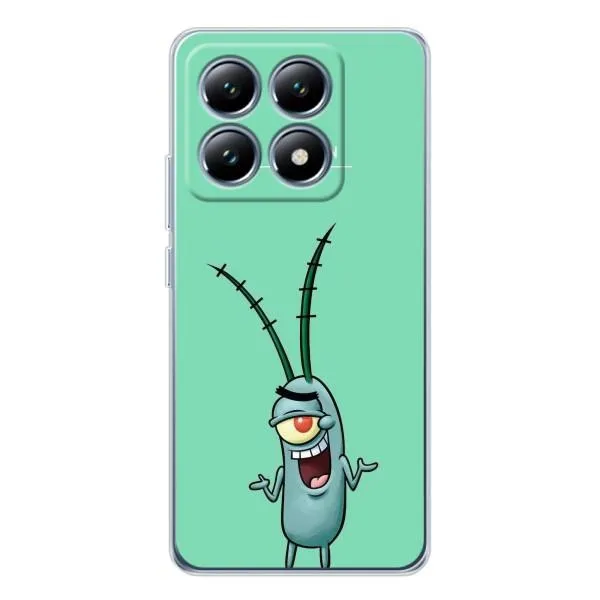 Чохол з принтом «Персонаж Планктон» для Xiaomi 14T