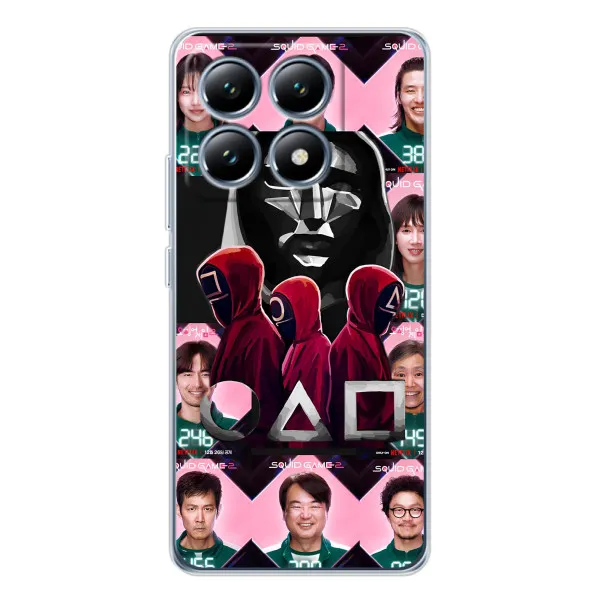 Чохол з принтом «Учасники Гра кальмара» для Xiaomi 14T Чохол з принтом «Учасники Гра кальмара» для Xiaomi 14T