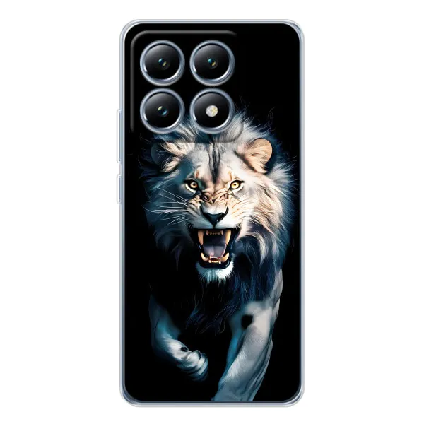 Чохол з принтом «Лев у темряві» для Xiaomi 14T Чохол з принтом «Лев у темряві» для Xiaomi 14T