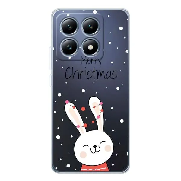 Чехол с принтом «Рождественский заяц» для Xiaomi 14T