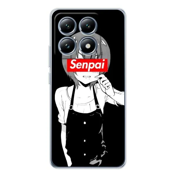 Чехол с принтом «Senpai» для Xiaomi 15 Pro Чехол с принтом «Senpai» для Xiaomi 15 Pro