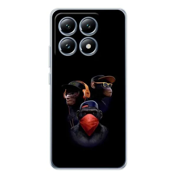 Чехол с принтом «Три обезьяны» для Xiaomi 15 Pro Чехол с принтом «Три обезьяны» для Xiaomi 15 Pro