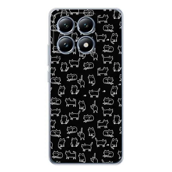 Чехол с принтом «Меленькие котики» для Xiaomi 15 Pro