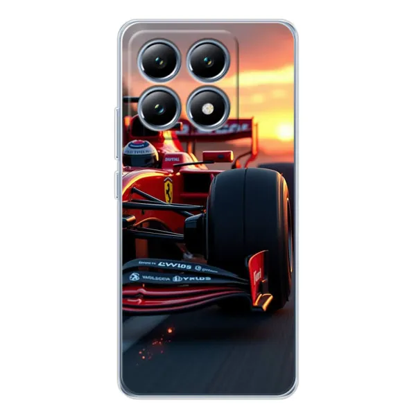 Чехол с принтом «Макларен на закате» для Xiaomi 15 Pro