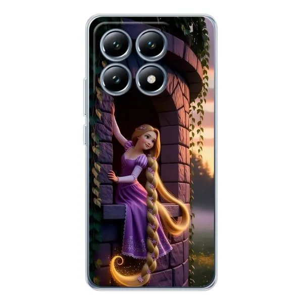 Чехол с принтом «Рапунцель на башне» для Xiaomi 15 Pro