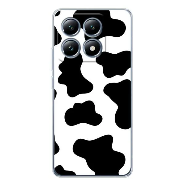 Чохол з принтом «Чорная Буренка» для Xiaomi 15 Pro Чохол з принтом «Чорная Буренка» для Xiaomi 15 Pro
