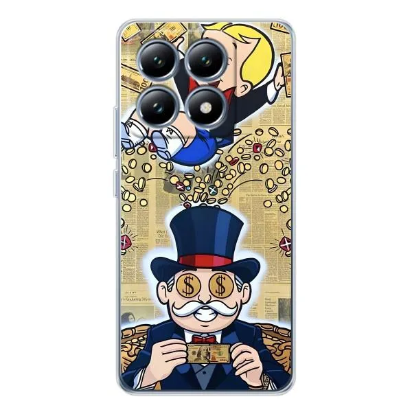 Чехол с принтом «Монополия Мен» для Xiaomi 15 Pro Чехол с принтом «Монополия Мен» для Xiaomi 15 Pro