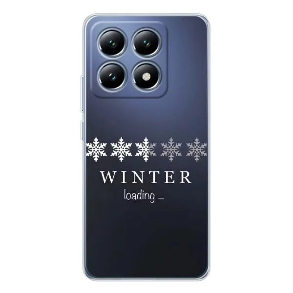 Чехол с принтом «Winter loading» для Xiaomi 15 Pro