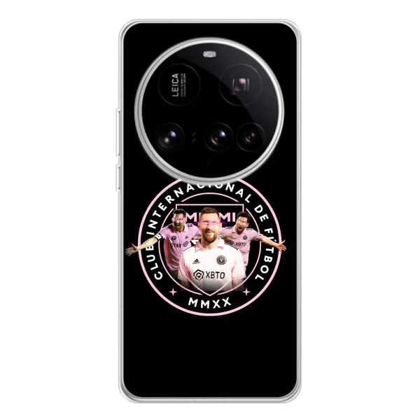 Чехол с принтом «Месси в лого» для Xiaomi 15 Ultra Чехол с принтом «Месси в лого» для Xiaomi 15 Ultra