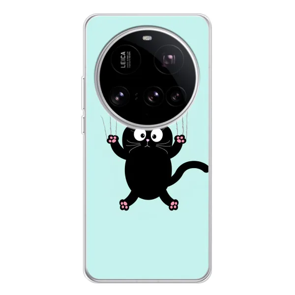 Чохол з принтом «Падаючий кіт» для Xiaomi 15 Ultra