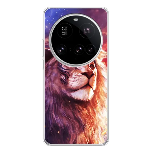 Чохол з принтом «Красочний Лев» для Xiaomi 15 Ultra