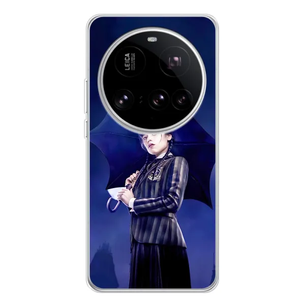 Чехол с принтом «Уэнздей с зонтом» для Xiaomi 15 Ultra