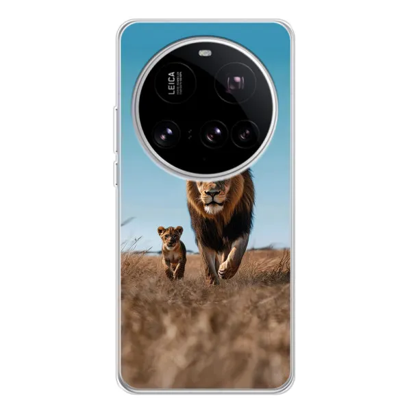 Чехол с принтом «Мусафа и Симба» для Xiaomi 15 Ultra Чехол с принтом «Мусафа и Симба» для Xiaomi 15 Ultra