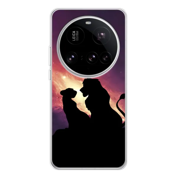 Чехол с принтом «Силуэт Симба и Налу» для Xiaomi 15 Ultra Чехол с принтом «Силуэт Симба и Налу» для Xiaomi 15 Ultra