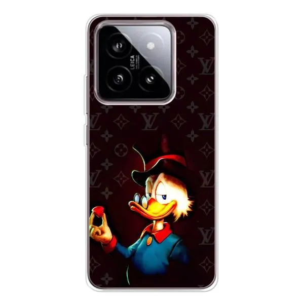 Чехол с принтом «Скрудж с бриллиантом» для Xiaomi 15