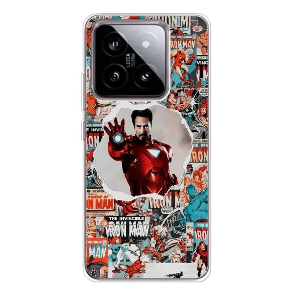 Чехол с принтом «Айронмен» для Xiaomi 15