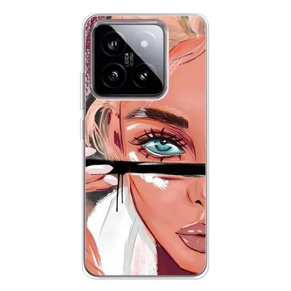 Чехол с принтом «Макияж» для Xiaomi 15