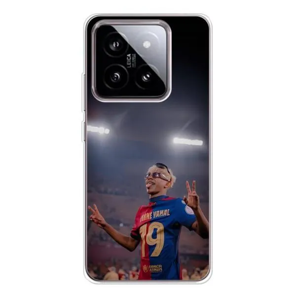Чехол с принтом «Ямаль на стадионе» для Xiaomi 15
