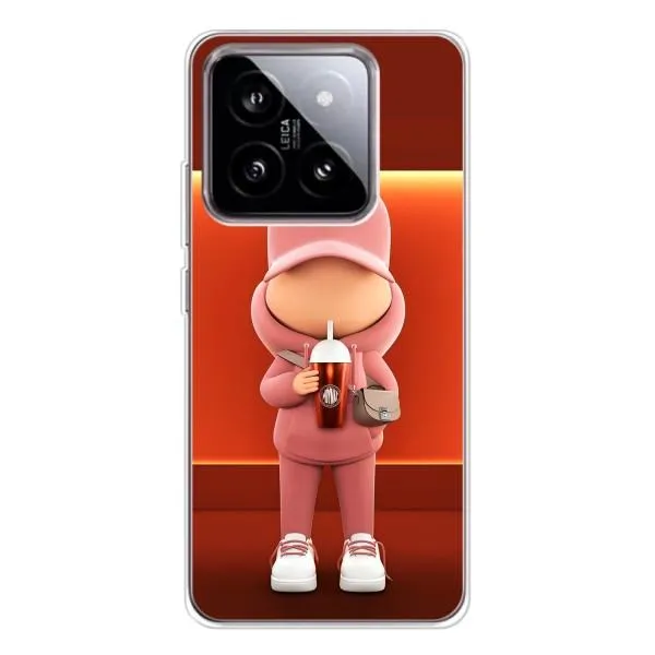 Чехол с принтом «С Кофе» для Xiaomi 15 Чехол с принтом «С Кофе» для Xiaomi 15