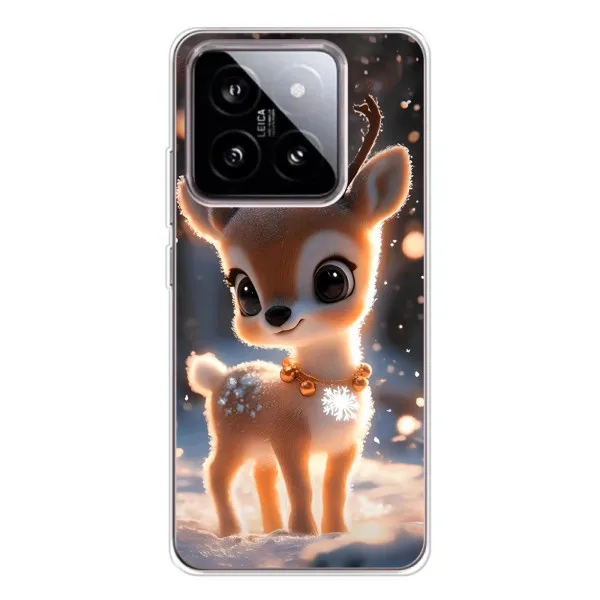 Чехол с принтом «Олененок» для Xiaomi 15 Чехол с принтом «Олененок» для Xiaomi 15