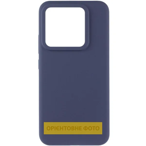 Чехол Silicone Cover Lakshmi (AAA) для Xiaomi 15T Pro — Темно-синий — фото 2 Чехол Silicone Cover Lakshmi (AAA) для Xiaomi 15T Pro — Темно-синий — фото 2