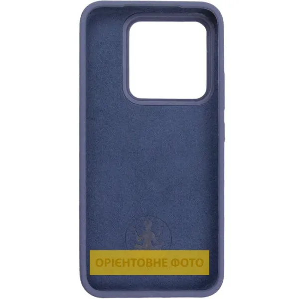 Чехол Silicone Cover Lakshmi (AAA) для Xiaomi 15T Pro — Темно-синий — фото 3 Чехол Silicone Cover Lakshmi (AAA) для Xiaomi 15T Pro — Темно-синий — фото 3