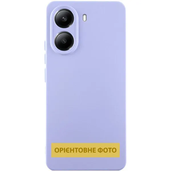 Чохол Silicone Cover Ummi Lakshmi Full Camera (AA) для Xiaomi 15T Pro — Бузковий
