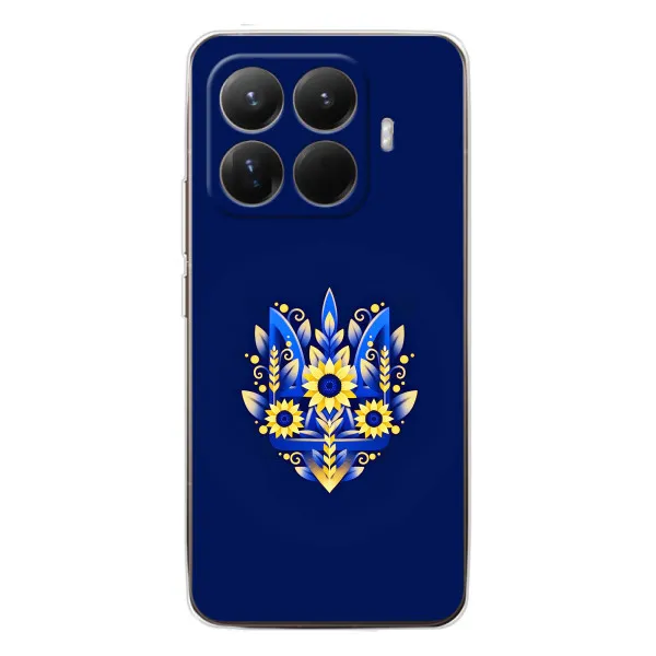 Чохол з принтом «Квітковий Герб» для Xiaomi 15T Pro