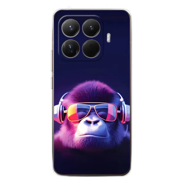 Чехол с принтом «Стильная обезьяна» для Xiaomi 15T Pro