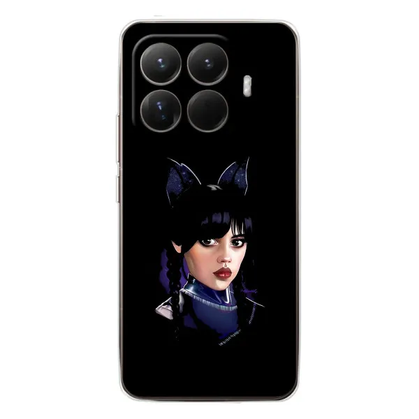 Чехол с принтом «серьезная Уэнздей» для Xiaomi 15T Pro