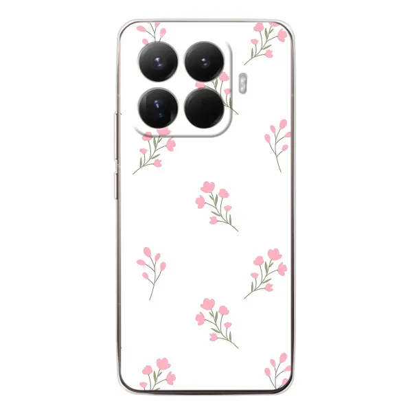 Чехол с принтом «Розовые цветы» для Xiaomi 15T Pro