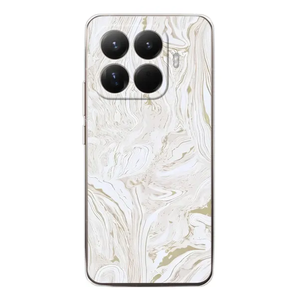 Чехол с принтом «Белый мрамор» для Xiaomi 15T Pro