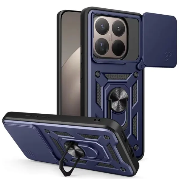 Чехол Ummi Camshield Serge Ring для Xiaomi 15T — Синий — фото 1 Чехол Ummi Camshield Serge Ring для Xiaomi 15T — Синий — фото 1