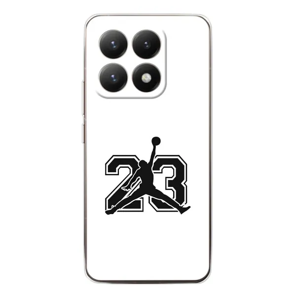 Чехол с принтом «Jordan 23» для Xiaomi 15T Чехол с принтом «Jordan 23» для Xiaomi 15T