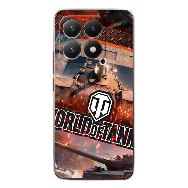 Чехол с принтом «World of Tanks» для Xiaomi 15T