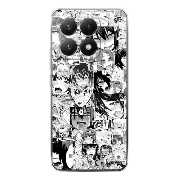 Чехол с принтом «Ahegao manga» для Xiaomi 15T
