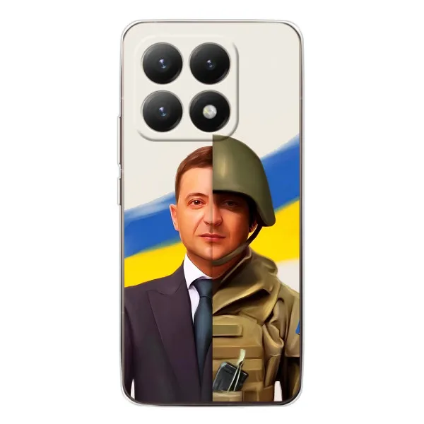 Чехол с принтом «Зеленский солдат» для Xiaomi 15T