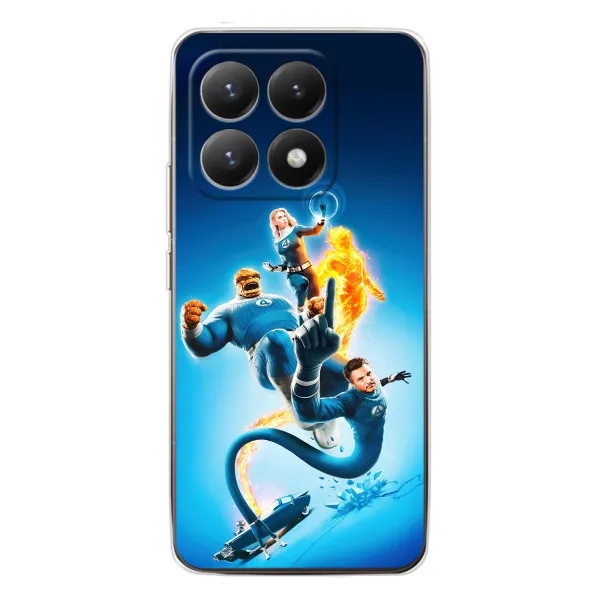 Чехол с принтом «Герои Фантастическая Четверка» для Xiaomi 15T Чехол с принтом «Герои Фантастическая Четверка» для Xiaomi 15T