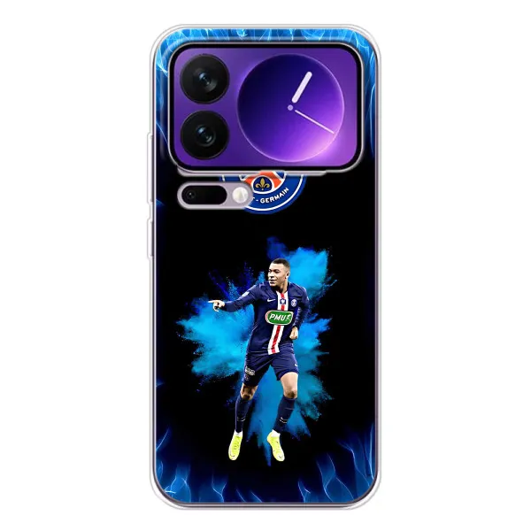 Чохол з принтом «Мбаппе у вогні» для Xiaomi 17 Pro Max