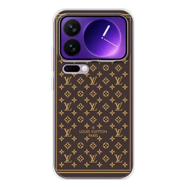 Чохол з принтом «шпалери LV» для Xiaomi 17 Pro Max