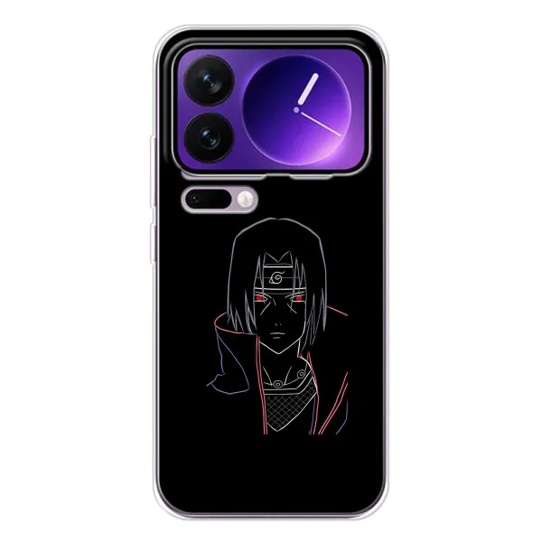 Чехол с принтом «силуэт Итачи» для Xiaomi 17 Pro Max Чехол с принтом «силуэт Итачи» для Xiaomi 17 Pro Max