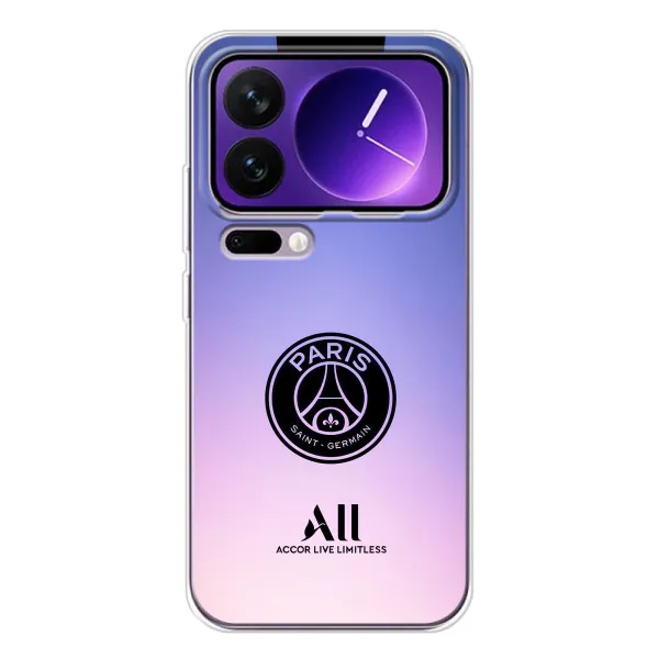 Чехол с принтом «лого PSG» для Xiaomi 17 Pro Max