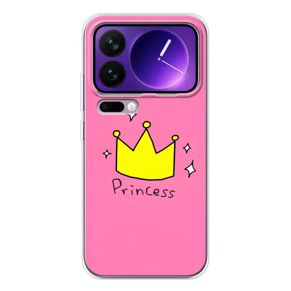 Чохол з принтом «Princess» для Xiaomi 17 Pro Max Чохол з принтом «Princess» для Xiaomi 17 Pro Max