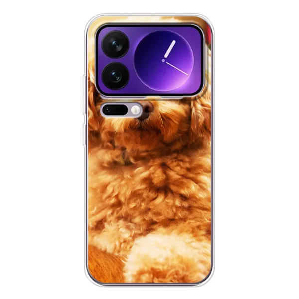Чохол з принтом «Цуценя Бішон» для Xiaomi 17 Pro Max