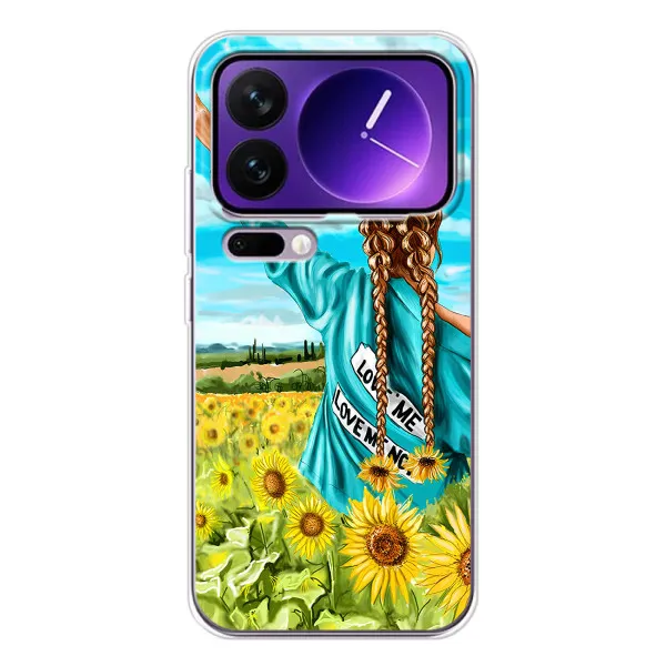 Чохол з принтом «Україночка» для Xiaomi 17 Pro Max Чохол з принтом «Україночка» для Xiaomi 17 Pro Max