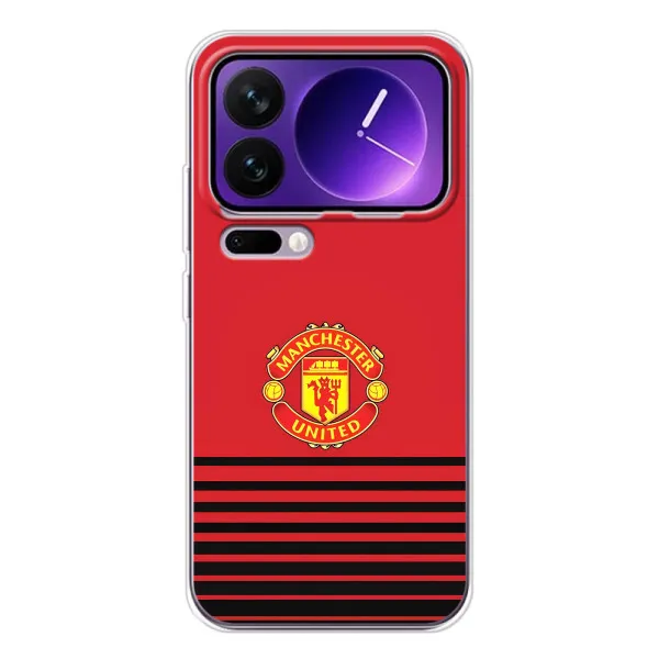 Чохол з принтом «manchester united» для Xiaomi 17 Pro Max Чохол з принтом «manchester united» для Xiaomi 17 Pro Max