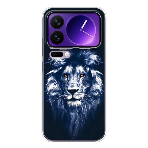 Чехол с принтом «Синий Лев» для Xiaomi 17 Pro Max
