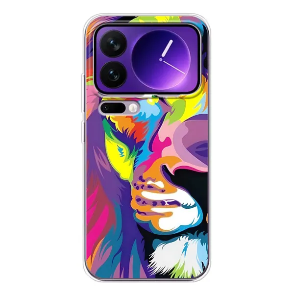 Чехол с принтом «Яркий Лев» для Xiaomi 17 Pro Max