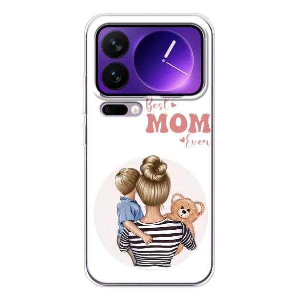 Чехол с принтом «Мама и сын» для Xiaomi 17 Pro Max